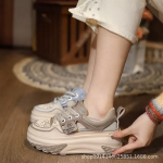 FASHION SHOES Meeste hingavad sporditossud Sportlikud jooksujalatsid naiste v&auml;litennise j&otilde;usaali treener 35 helehall v&auml;rv