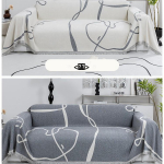&Scaron;enill &uuml;hes t&uuml;kis libisemiskindel diivanikate: Universaalne, t&auml;ielik katvus, aastaringne kasutus (2023 aasta mudel) 180*130cm for Small Single Sofa
