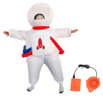 T&auml;ispuhutav astronauti kost&uuml;&uuml;m Veekindel Kerge Astronaut T&auml;ispuhutav &Uuml;likond Naljakas T&auml;ispuhutav Cosplay