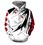 Anime Hoodies T&auml;navar&otilde;ivad Paarile Talvemantel Mood Loose Cartoon Sasuke Japan Hoodie Dressipluus Unisex Hoodie M