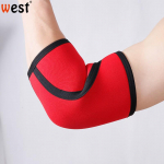 7 mm neopreenist kokkup&otilde;rkevastane k&uuml;&uuml;narnukikaitse sportimiseks: Ideaalne kangik&uuml;kiks, korvpalliks, jalgpalliks, v&otilde;rkpalliks ja rulluisutamiseks. Red L