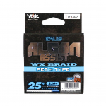 YGK Algon Assist WX Braid PET, t&uuml;&uuml;p 6 m, suurus 25, 220 naela valge (9255) valge