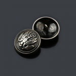 10 tk Must Metallmantli N&ouml;&ouml;bid R&otilde;ivad Jakk Trenchcoat Kampsun N&ouml;&ouml;bid Aksessuaarid &Uuml;mmargused Mitmek&uuml;lgsed &Uuml;lemised N&ouml;&ouml;bid Daquan 2 * 24L = 15.0 MM * Round