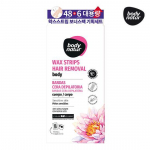 Body Nature Wax Strip Body Lotus Flower boonuspakk (48 lehte) (k&auml;tele ja jalgadele)