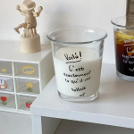 Korea stiilis klaasist tass laia suuga piima-kohvitass l&auml;bipaistev latte espresso k&uuml;lmpruulitud teetass hommikus&ouml;&ouml;gi kaerahelbepurk majapidamise jaoks 320ml must