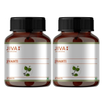 Jivanti Tabletid | Ayurveda ravimtaimede koostis Leptadenia Reticulata'ga | 60 tabletti Pack of 2 = 60 Cap