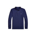 Polo Ralph Lauren &Uuml;hev&auml;rviline logoga tikandiga slim fit pikkade varrukatega polos&auml;rk meestele pealsed Tumesinine MNPOKNI16821472-410 XS