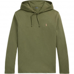 Polo Ralph Lauren SS24 Kapuutsiga T&otilde;mblukuga Tikitud Pikkade Varrukatega Dressipluus Meeste dressipluus Roheline 710847203055 S