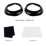 Quest 3 retseptiklaasid Sinise valgusevastased M&uuml;oopiaklaasid Kiirlahtit&otilde;mmatav Magnetiline Raam Klaas Meta Quest 3 Tarvikutele