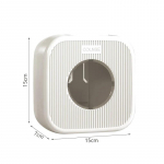 Seinale paigaldatav &uuml;hekordselt kasutatava plastikkile hoiukast, ilma puurimiseta, v&auml;rskelt hoiu kottide viimistluskarp, multifunktsionaalne jaotuskarp valge