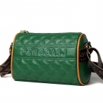 Rombi pehmest nahast naiste kott v&auml;ike kott 2025 uus trendikas mood lai &otilde;larihm &uuml;he &otilde;la messenger-kott tumeroheline v&auml;rv