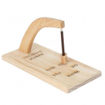 Magnetpendel Otsustaja, Puidust Kiikuvad Pulgad Pendli Lauake Jah Ei V&otilde;ib-olla, Kiire Otsustamise T&ouml;&ouml;riist, Suurep&auml;rane Teie Magamistoa jaoks large Size:32.5x15x18cm valge