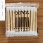 Beebi vatitikud Naturaalsed vatitikud Meik Esmaabi Puhastamine Nina K&otilde;rvapulgad Biolagunevad Kloorivabad 100 tk 100PCS