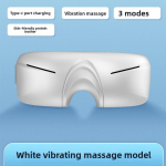 Nutikas silmamassaažiseade, Kokkupandav silmakaitsevahend, Kuumakompressi turvapadjaga massaaž Vibratsioon Bluetoothiga Silmahooldusvahend English