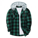 Meeste ruuduline s&auml;rk kapuutsiga n&ouml;&ouml;pidega dressipluus Meeste vabaaja moodne dressipluus XXL