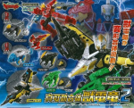 Zyuden Sentai Kyoryuger T&otilde;eliselt liigutatav Kombinatsioon Zyudenryu 2 Kokku 6 t&uuml;&uuml;pi