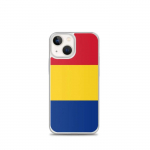 Coque T&eacute;lephone Drapeau Roumanie &ndash; iPhone 13 mini