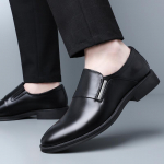 Valge must meeste kleit kingad Meeste nahast hingav pidulik &auml;ri Derby kingad Meeste vabaaja kingad 44