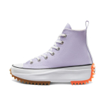 Converse Run Star Hike S&uuml;nteetiline Nahk Trendikas Mugavus K&otilde;rged Espadrillid Unisex Lilla 35.5 white