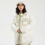 Naiste puuvillane polsterdatud mantel Talvine soojad jakid Lapiline High Street Tops T&auml;navar&otilde;ivad Lahtised riided XL