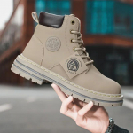 Saapad meestele L&uuml;hikese s&auml;&auml;rega Kevad S&uuml;gis Retro Meeste Kingad Pahkluusaapad Klassikalised Pakkumised K&otilde;rge Kvaliteet Mood Madal Hind Trendikad 2025 44