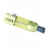 3-&uuml;hes pudelivahe puhastushari Multifunktsionaalne tassi puhastusharjad veepudelid puhastust&ouml;&ouml;riist Mini silikoonist U-kujuline hari