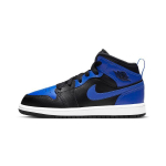 Air Jordan 1 Mid PS Hyper Royal Laste tossud Sinine Must Valge 640734-077 35