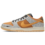 Nike Meeste Dunk Low Pro SB Safari Unisex tossud Hall Neutraalhall Kumquat CD2563-002 42.5