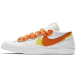 sacai x Nike Blazer Low Magma Orange Unisex tossud Valge DD1877-100 44.5