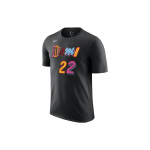 Nike NBA &Uuml;mmarguse kaelusega Korvpalli L&uuml;hikeste varrukatega T-s&auml;rk Butler Nr. 22 Meeste Topid Must DA7389-011 M