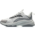 Li Ning Klassikalised Vabaaja Hingavad Madala S&auml;&auml;rega Jooksujalatsid Meeste Tossud Pilvevalge AGCQ115-2 46⅓