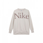 Nike T&auml;helist Crew Neck Vabaaja Pikkade Varrukatega Huppar Naiste Topid Suitsune Lilla FN3655-104 XS