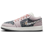Air Jordan 1 Low SE GS Lillelised Laste Tossud Lilla Platinum-Violetne Antratsiit FJ3445-001 39