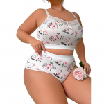 Suur Suurus Aluspesukomplekt &Otilde;huke Push-up Reguleeritav Rinnakuju Toetav Rinnahoidja Suure Rinnaga Aluspesu 4XL