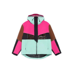 Li Ning Color Block lahtine vaba vabaaja sportlik kapuutsiga meeste jope roosa AFDS249-1 XXL