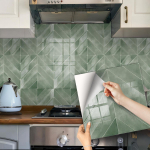 Veekindel ja &otilde;likindel k&ouml;&ouml;gikleebis plaadikleebis k&ouml;&ouml;k vannituba isekleepuv seinakleebis paksendatud 20X20cm/20piece