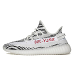 Adidas Originals Yeezy Boost 350 V2 Kangas Valge Sebra Madalad Vabaaja Tossud Unisex Tossud Must Punane CP9654-2018 36