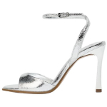 Zara PU avatud varbade ja &uuml;he rihmaga moesandaalid 9,5 cm Naiste sandaalid H&otilde;bedased 2311610808 35