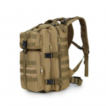 3P Taktikaline S&otilde;jav&auml;e Seljakott: Veekindel Oxford Camouflage Seljakott V&auml;lisspordi, M&auml;gironimise ja Telkimise jaoks. 20-35L khaki