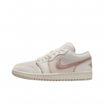Air Jordan 1 Low Kanep Naiste Tennised Kreemjas Hele-Orewood-Pruun Sail HV4268-120 44.5