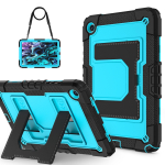Kaitse&uuml;mbris Samsung Galaxy Tab A11+ A11 Plus 2025 11'' SM-X230 SM-X235 jaoks Tugevdatud Armor Stand Tahvelarvuti Kate Rihmaga Tab A11 Plus 11inch white