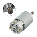 DC21V 8-hambaline mootor RS-550VD H3 WORX 50027484 WU390 WX390 WX390.1 jaoks Elektriline puurmetallist hammasratasmootor 7,7 mm hammaste sammuga T&ouml;&ouml;riist