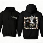 S&uuml;gis/Talv Stiilne Sitka Jahihuppari Lendav Part Camo Mustriga T&auml;iuslik V&auml;lisspordi Huvilistele Unisex Huppari Meestele M black