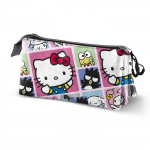 Trousse Triple - Hello Kitty Panels - Multicolore - Taille Unique puhas