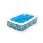 Piscine gonflable - Deluxe - Rectangulaire - 305cm x 183cm - Hauteur 56cm - Multicolore