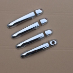 High Quality Chrome Car Door Handle Cover Trim For Hyundai i30 2007 - 2011 FD 2008 2009 2010 Car Stickers Overlay 1 keyhole