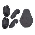 5Pcs Motorcycles Protector Bike Riding Jacket Back Elbow Shoulders Armour ert Protectors For Protecting Safety Accessory