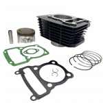 RR-Vento Tornado 250 Rocketman 250 250CC Mootorratta Mootorratta 67mm Suurema L&auml;bim&otilde;&otilde;duga Silindri Kolbide Komplekt Mootori Lisatarvik must