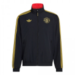 Adidas Originals Manchester United Kultuurilugu Kahepoolne Seisukrae Jakk Meeste Jakk JM5561 S