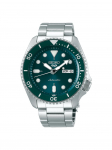 Seiko 5 sportlikud 42,5 mm automaatse roostevabast terasest kellad rohelise sihverplaadiga SRPD61K1 roheline